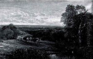 Work In The Fields by Charles Thomas Burt