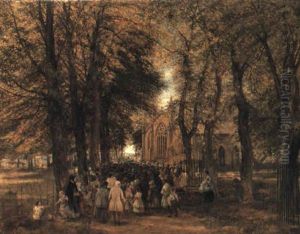 Country Wedding by Charles Thomas Burt