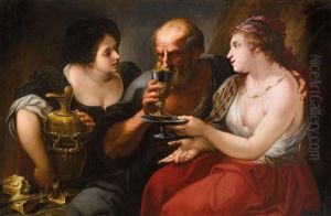 Lot Und Seine Tochter by Antonio Busca