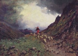 Nubi Minacciose In Montagna by Giuseppe Buscaglione