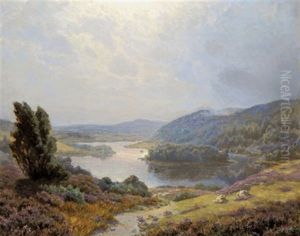 Eine Heidelandschaft by Peter Johan Valdemar Busch