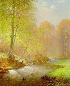 Fruhlingstag Im Wald by Peter Johan Valdemar Busch