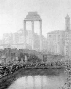 Parti Fra Forum Romanum, Vestalindernes Hus