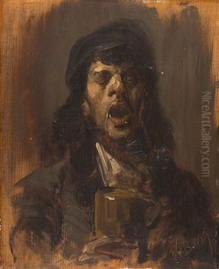 Der Trinker by Wilhelm Busch