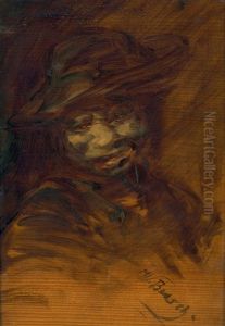 Lachender Bursche by Wilhelm Busch