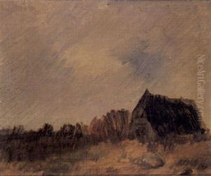Hutte In Moorlandschaft