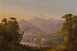 Central American River Scene, Believed To Be Ecuador