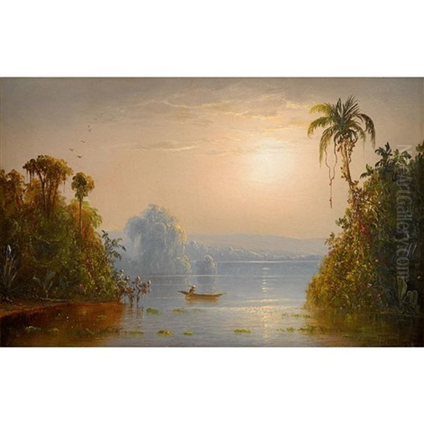 A Tropical Sunset by Norton Bush