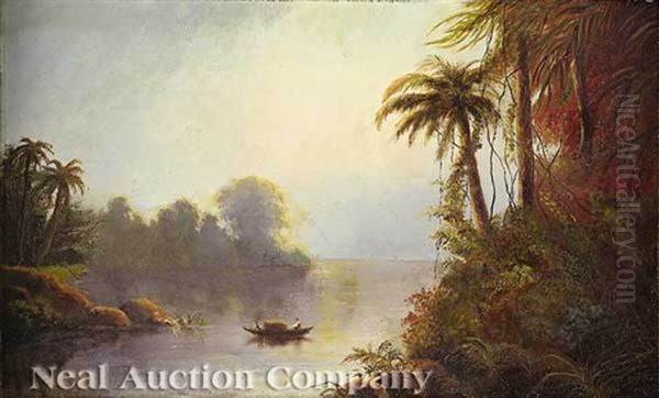 Tropical Lagoon, South America - view 1