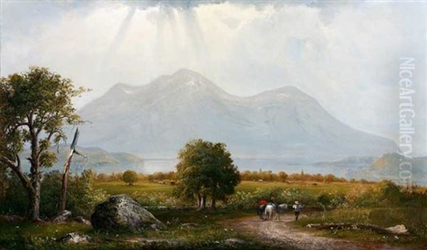 Landscape - Panoramic View Of Mt. Konotti And Clear Lake - view 1