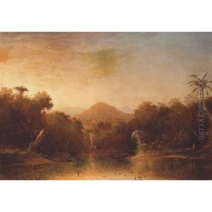 A Tropical Landscape by Norton Bush