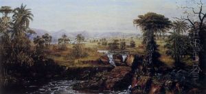 A Tropical Landscape by Norton Bush