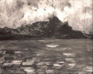 Coastal Scene by Reginald Edgar James Bush