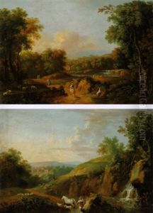 Paesaggio Intorno A Roma by Giovanni Battista Busiri