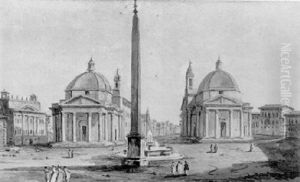 Tempio Di Vesta by Giovanni Battista Busiri