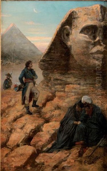 General Bonaparte Devant Le Sphinx Du Caire - view 1