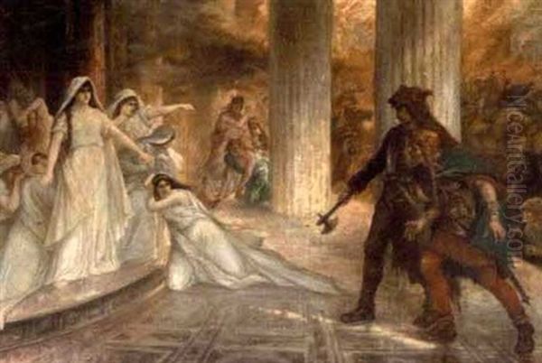 Scene Historique Dans Un Palais - view 1