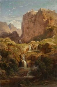 A View Of Constantine From The North by Georg Heinrich Busse