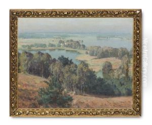 Seenlandschaft Mit Birkenhain Seenlandschaft Mit Birkenhain