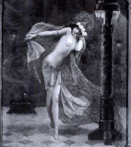 An Oriental Dance by Gaston Bussiere
