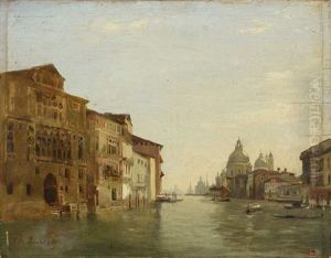 Venise, Le Grand Canal by Charles Busson
