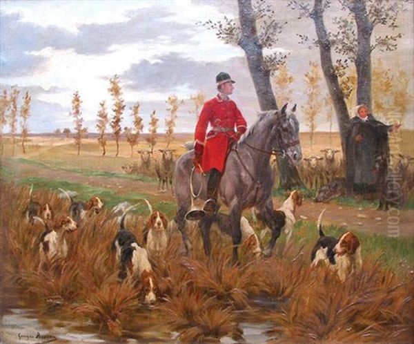 Scene De Chasse A Courre - view 1