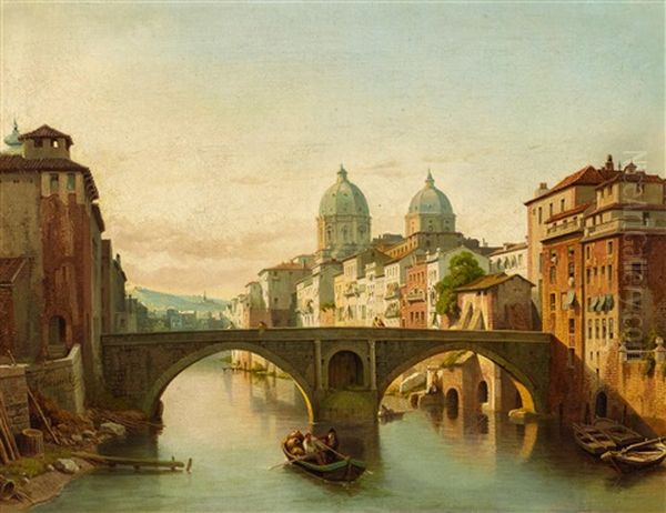 Italienische Stadtlandschaft - view 1