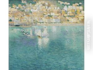 Villefranche-sur-mer by Simon Albert Bussy