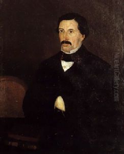 Retrato Del Dr. D. Jose Diaz Juarez by Hermenegildo Bustos