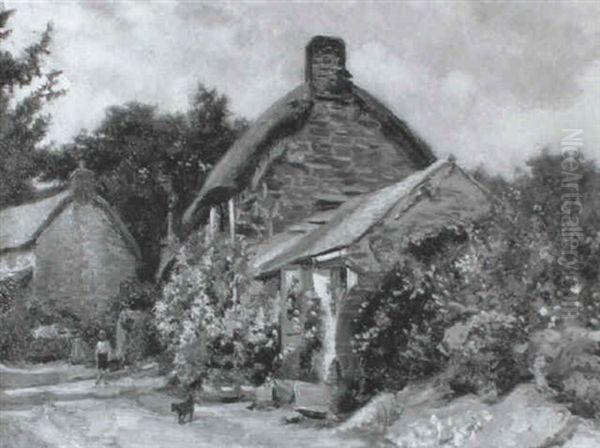Old Cottages At Church Cove, Lizard - view 1