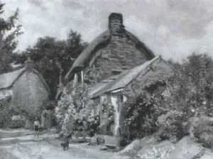 Old Cottages At Church Cove, Lizard Old Cottages At Church Cove, Lizard