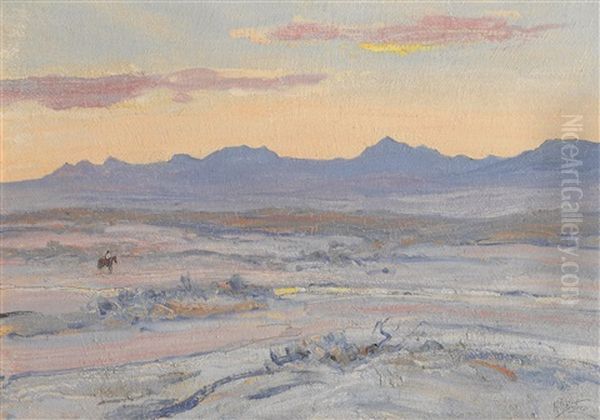 Lone Horseman, California - view 1