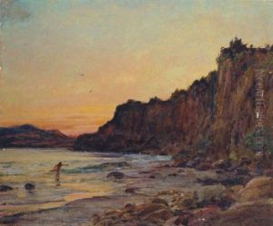 Ulysses Emerging From The Sea by Howard Russell Butler
