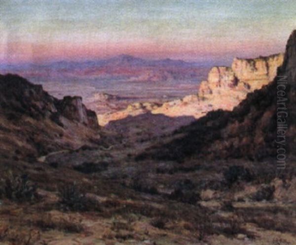 Desert View (last Light On The Desert) - view 1