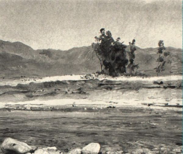 Noon-tide Heat, Southern California - view 1