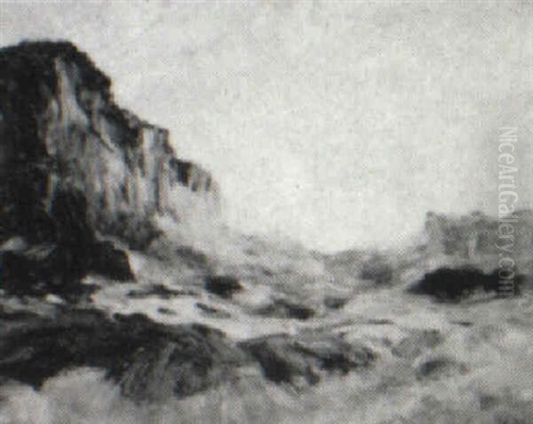 Head Cliff, Ogunquit, Maine, Five Minutes Before Sunrise, Sept.1916 - view 1