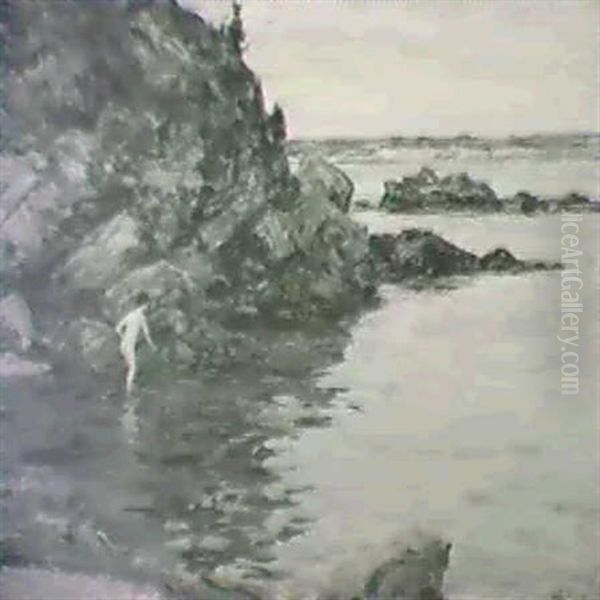 The Timid Bather - view 1