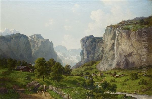 Tal In Den Alpen - view 1