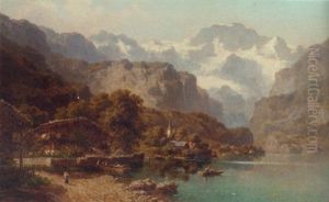 The Jungfrau Mountain by Joseph Nikolaus Butler