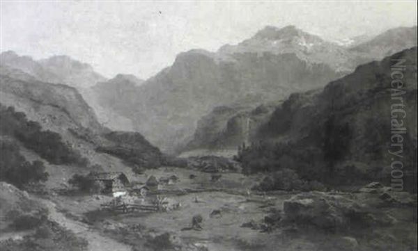 Schweizer Alplandschaft - view 1