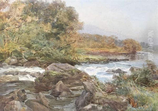 River Landscape, Glencar, Co. Kerry - view 1