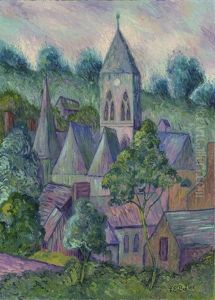 Veules-les-roses by Theodore Earl Butler