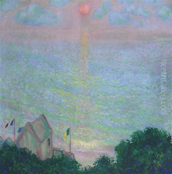 Coucher De Soleil A Veules-les-roses - view 1
