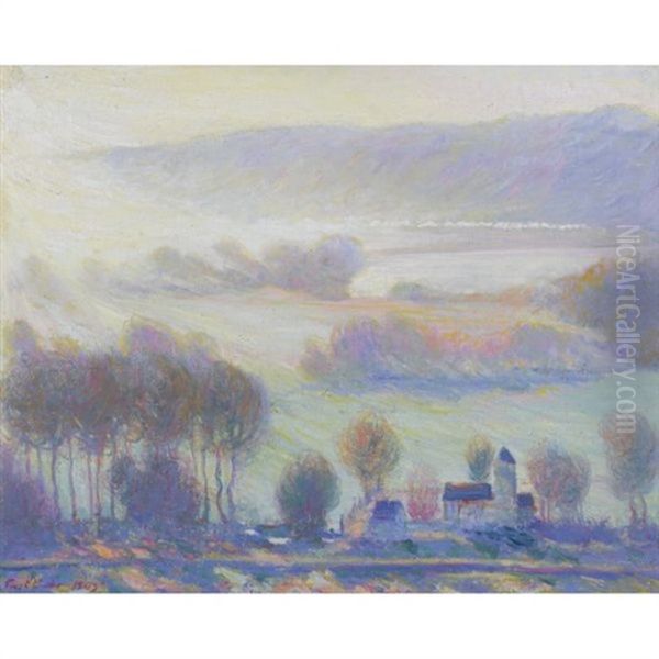 Valley At Giverny, The Old Mill - view 1
