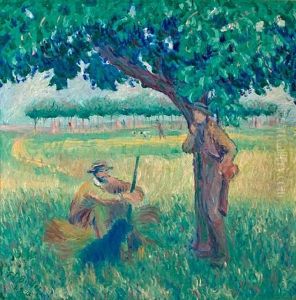 The Hunter's Rest, Giverny by Theodore Earl Butler