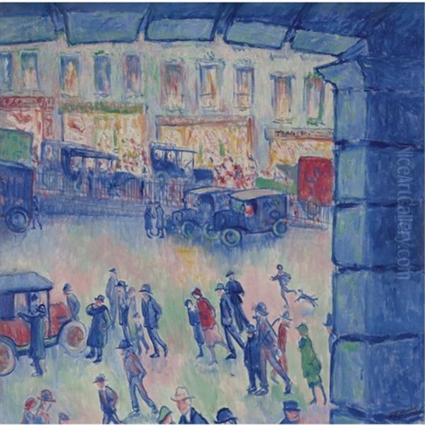 La Cour De Rome Et La Gare Saint-lazare - view 1