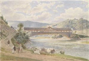The Bridge Over Arva River Near Mokragy The Bridge Over Arva River Near Mokragy