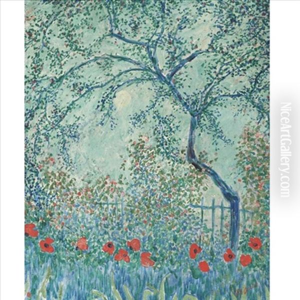 Poppies In Butler's Garden - view 1