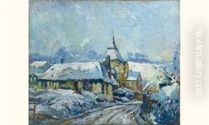 Village En Hiver