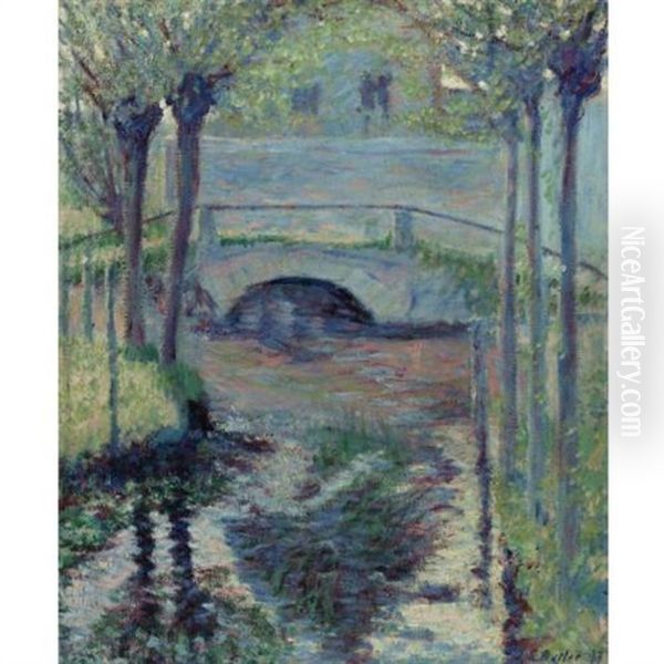 Bridge At Giverny - view 1